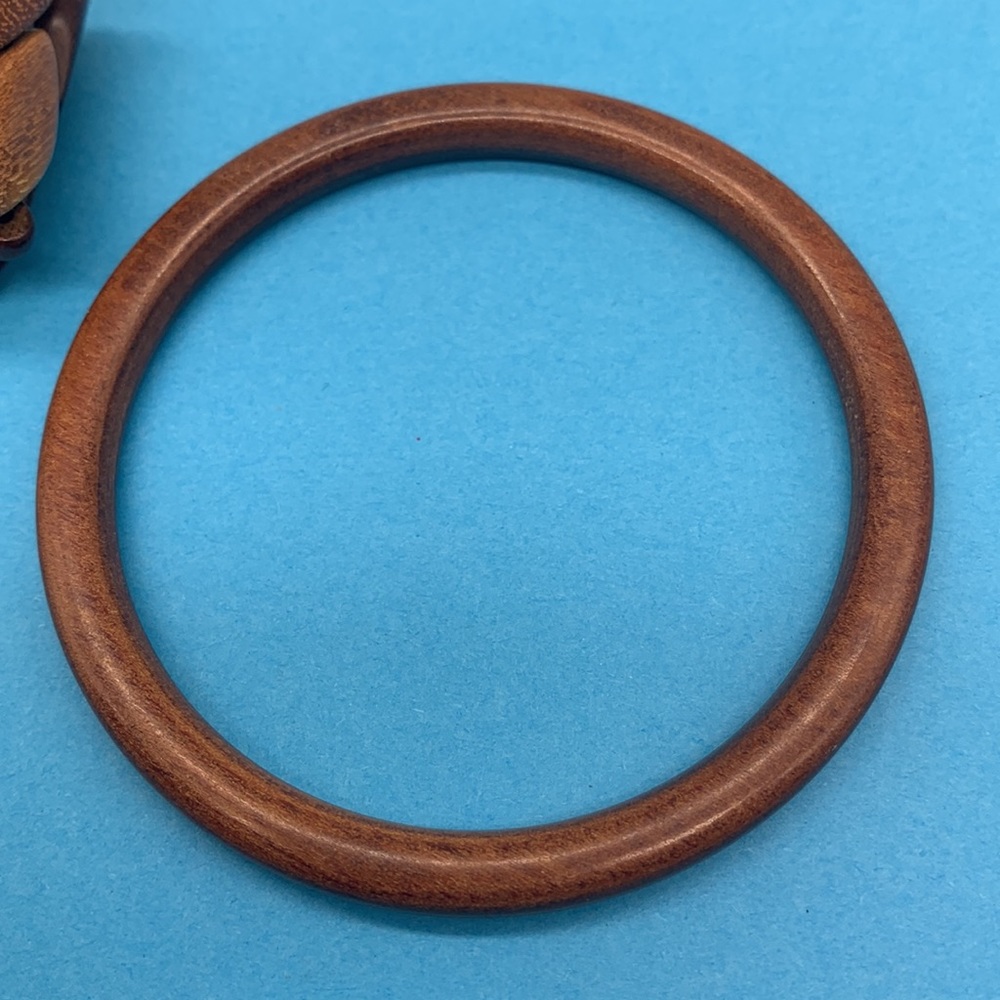 Wooden bracelets,bangle,stretch,link and beads - Picture 2 of 8